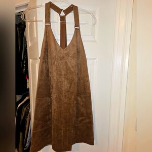 Fauz Suede mini dress